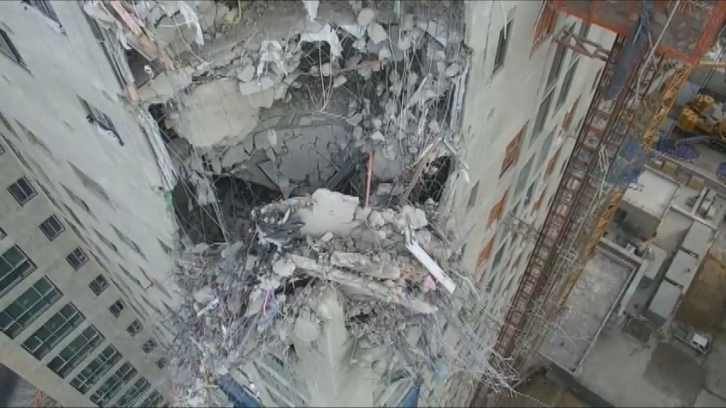 LTE 잔해물 낙하로 수색 중단1